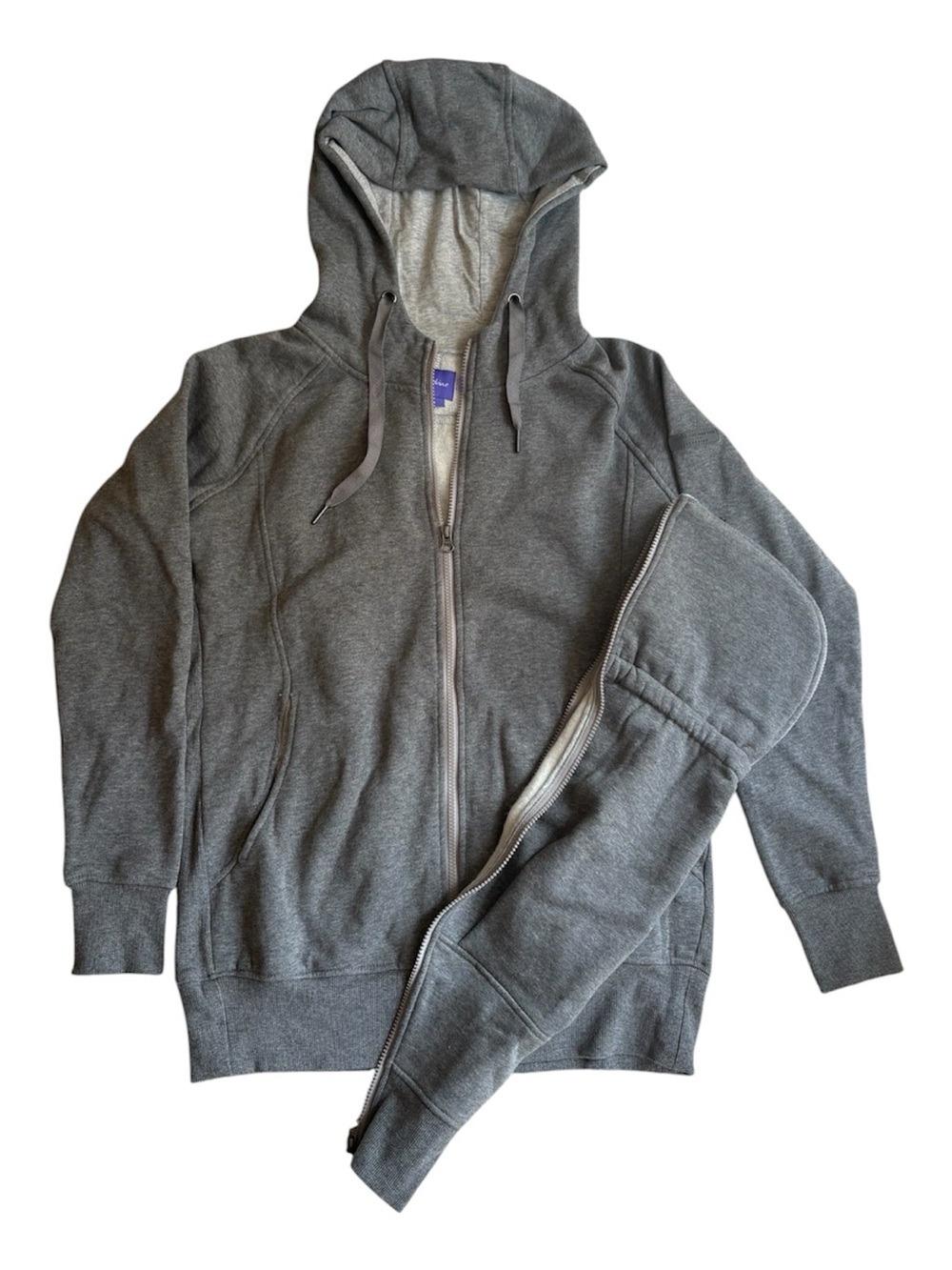 Seraphine Gray Maternity & Babywearing 3-in-1 Hoodie